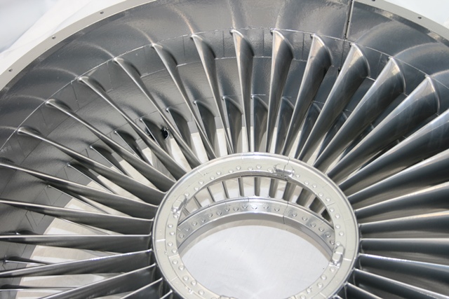 Raf Nimrod Jet Engine Fan Blade Coffee Table Vintage